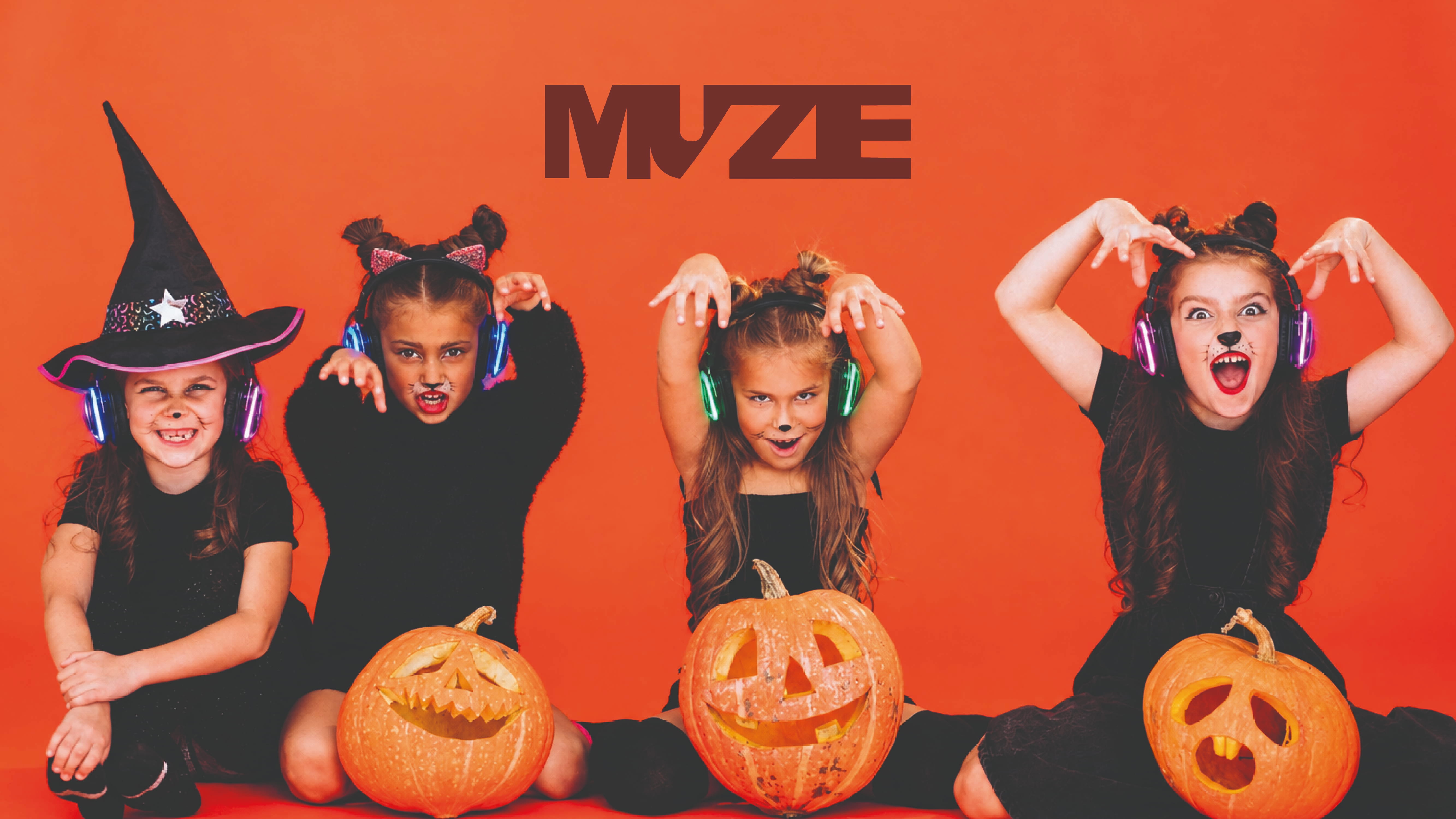 Cover photo for Halloween Silent Disco Family Party by Muze Dans