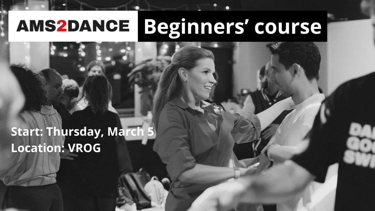 Cover photo for 8-week course for beginners: start in March by West Coast Swing in Amsterdam
