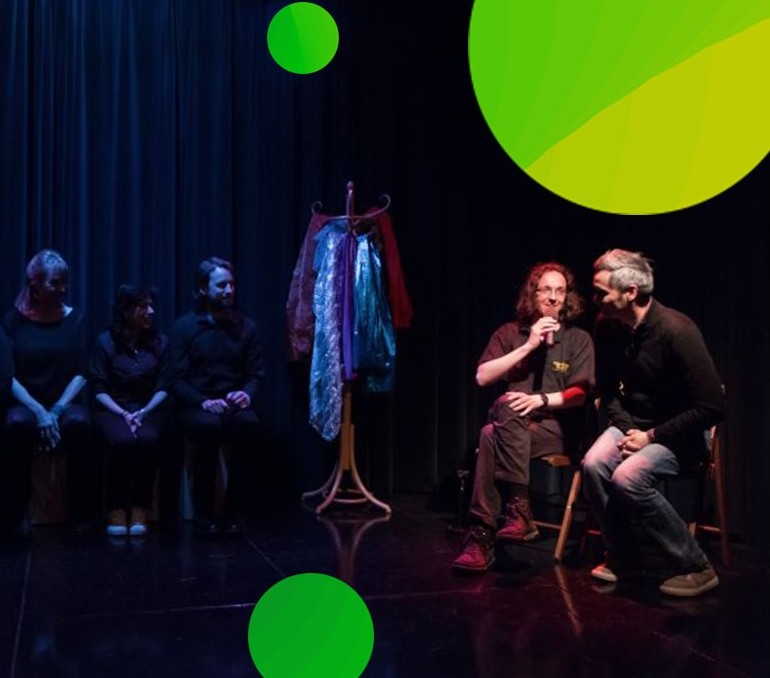 Cover photo for Wij spelen uw verhaal: terugspeeltheater by SpringinTheater