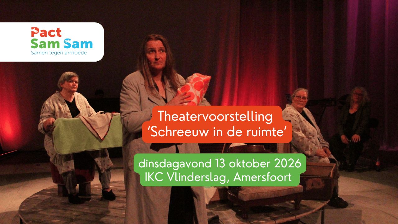Cover photo for Theatervoorstelling 'Schreeuw in de ruimte' by Pact Sam Sam