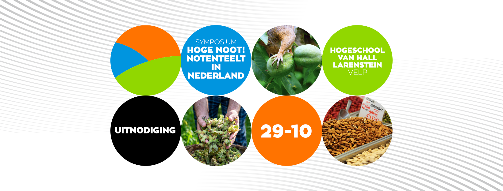 Cover photo for Symposium Nederland duurzamer, mooier, groener en gezonder met de Nederlandse Noot by Hogeschool Van Hall Larenstein