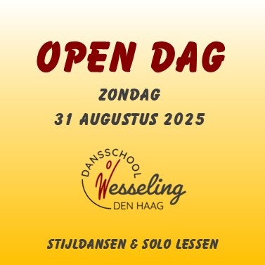 Cover photo for Open Dag 2025 by Dansschool Wesseling Den Haag