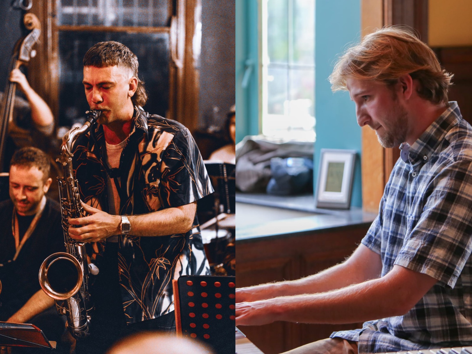 Cover photo for Dinner concert Lachy Hamilton & Evan van der Feen by Contra Amsterdam