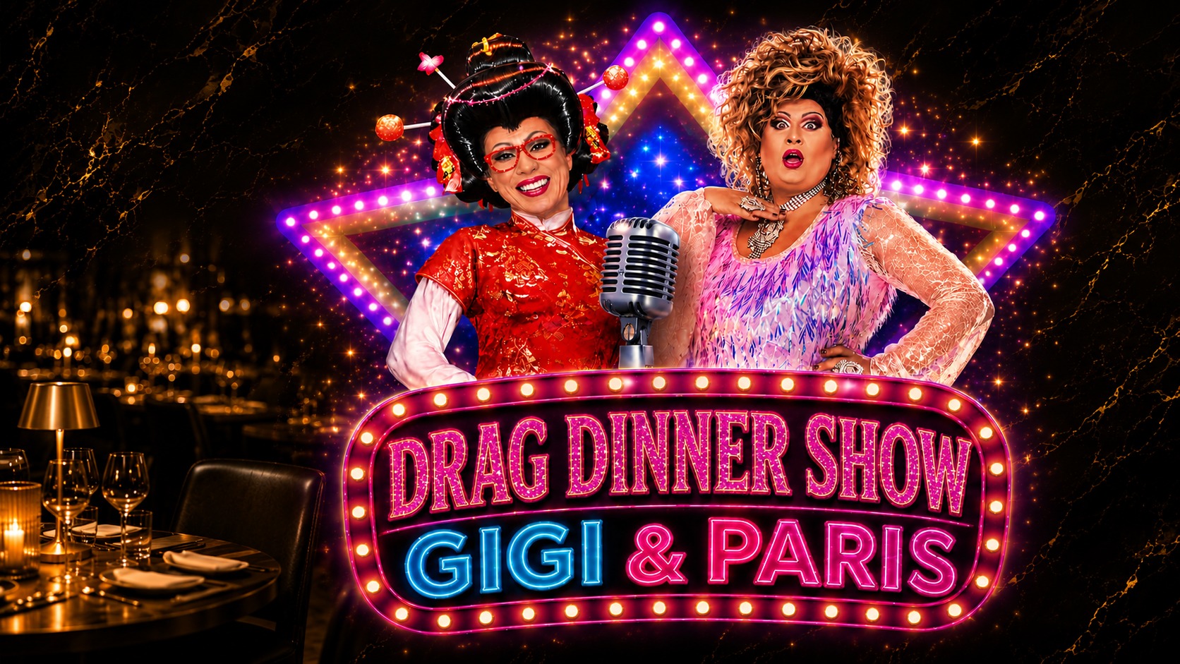 Cover photo for Drag Dinner Show Weert by Prego! by Massimo