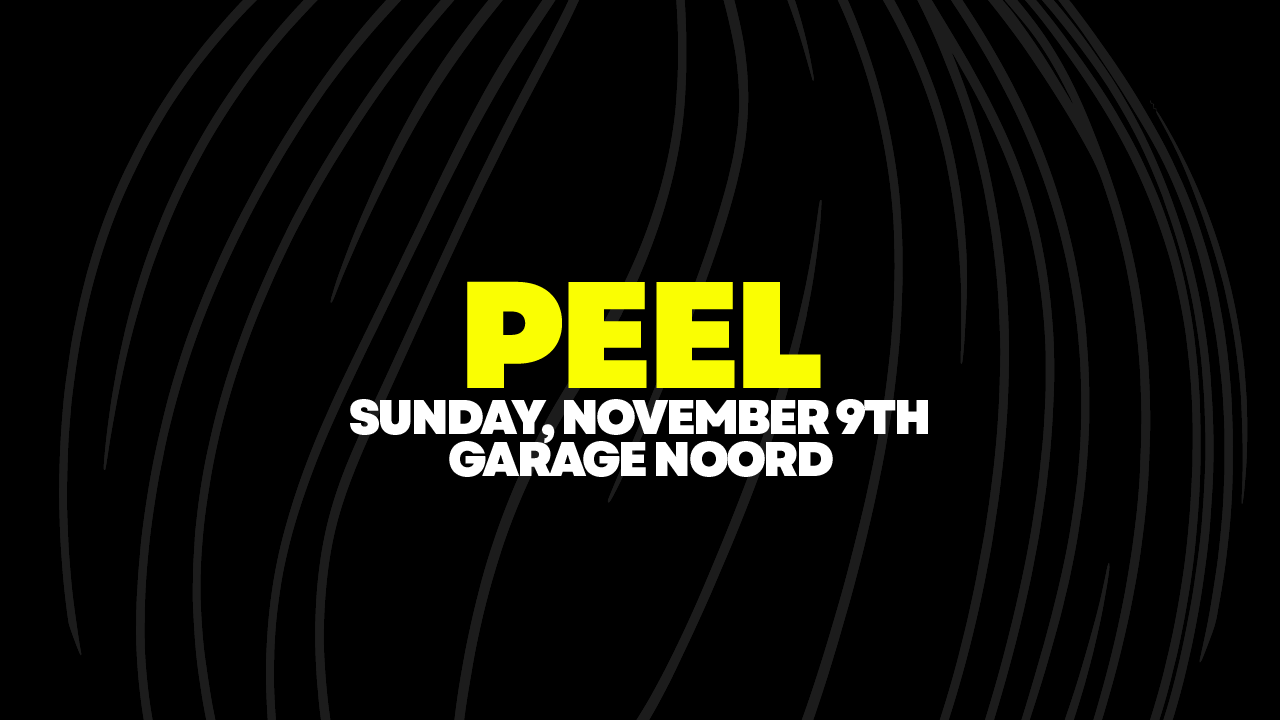 Cover photo for PEEL by Garage Noord