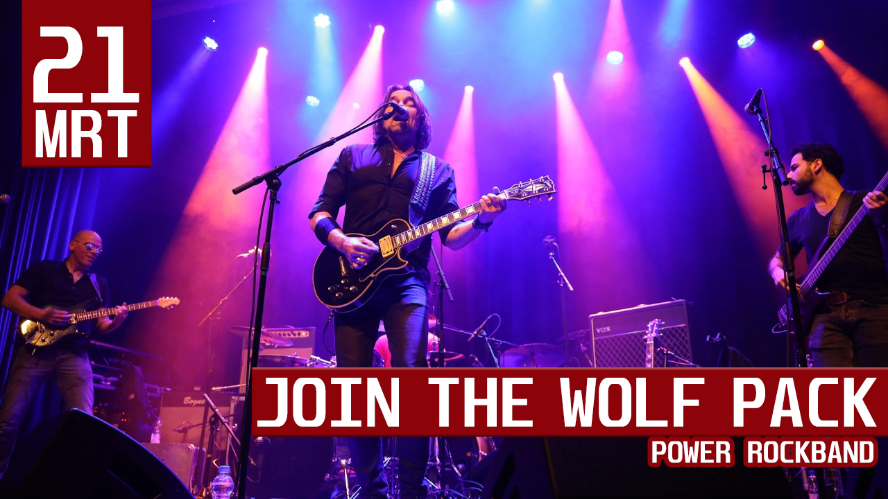Cover photo for Join The Wolf Pack: Power Rockband live by Poppodium MAX