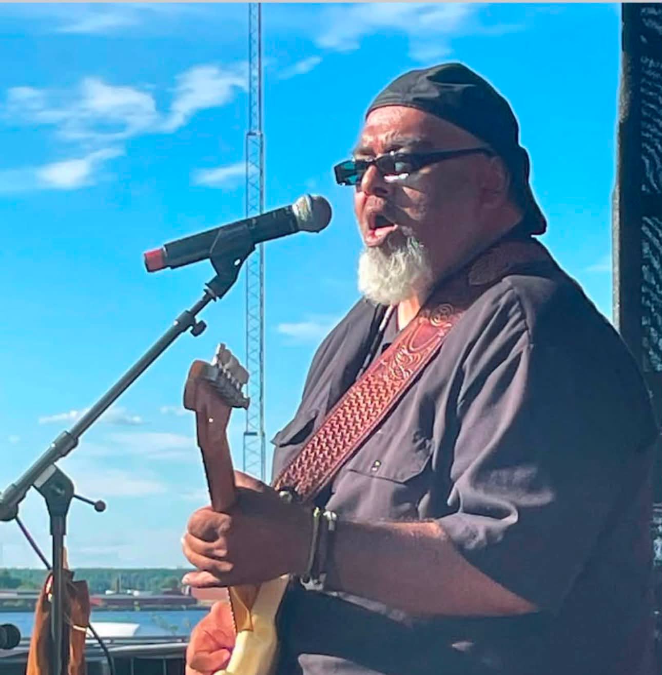 Cover photo for Concert Amerikaanse bleuszanger Austin Walkin' Cane by Stichting Het Alems Kerkje