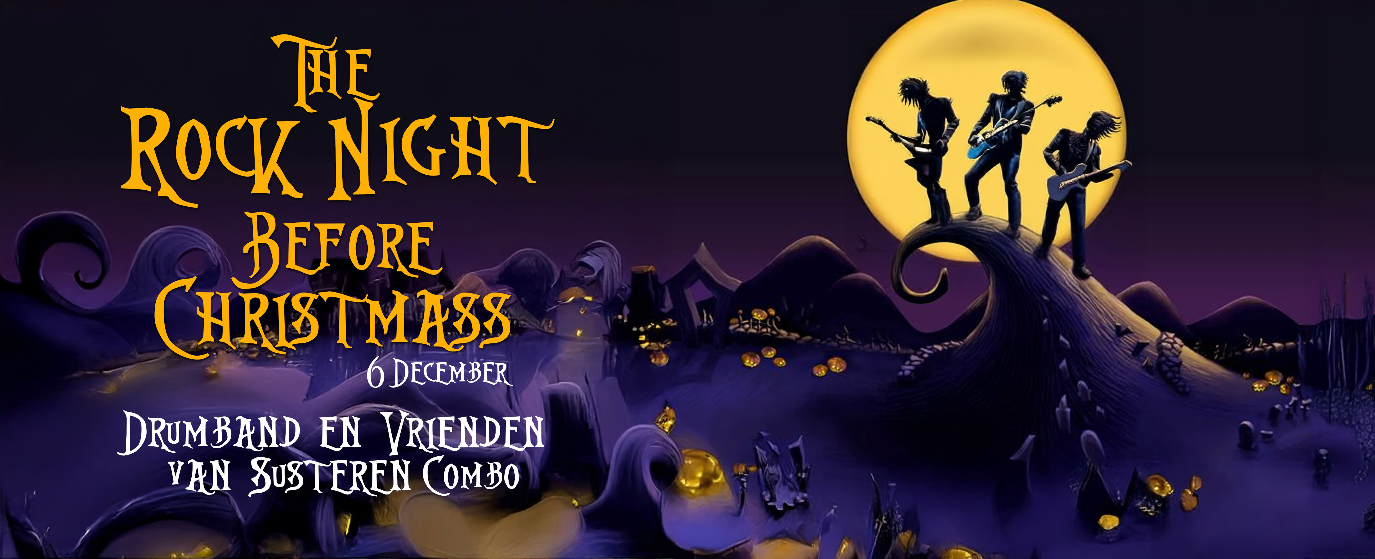 Cover photo for The rock night before christmas by Harmonie St. Cecilia Susteren