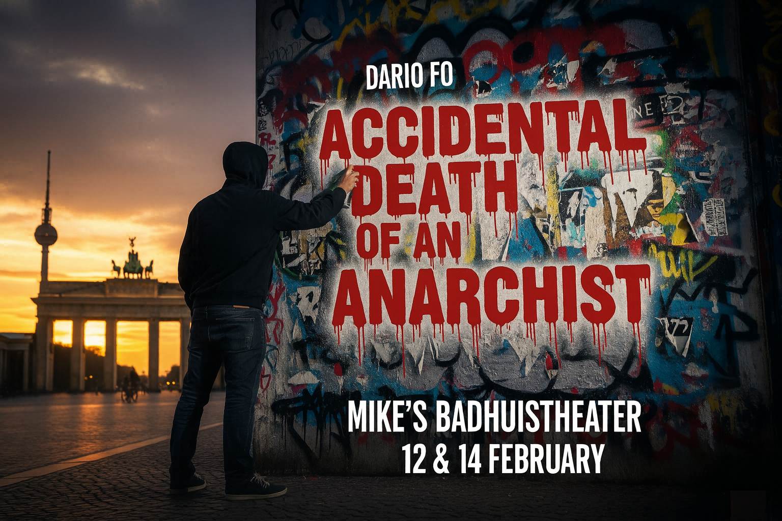 Cover photo for Accidental Death Of An Anarchist by Badhuistheater