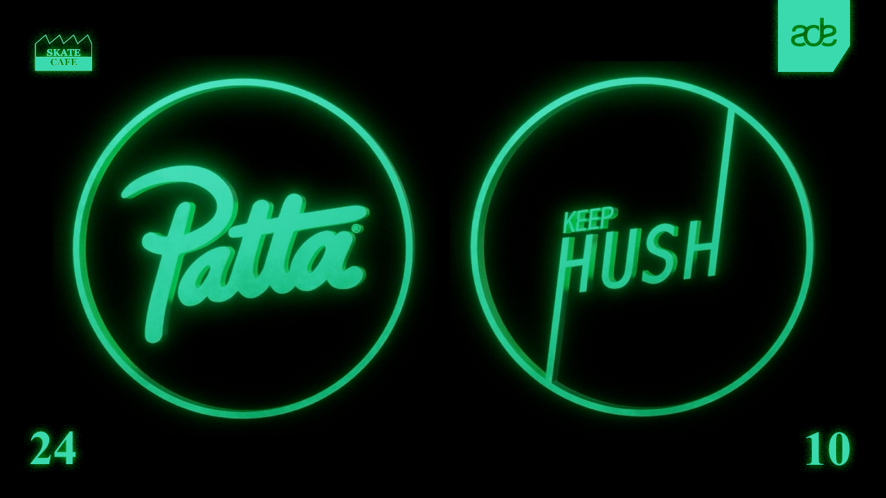 Cover photo for ADE | PATTA X KEEP HUSH W/ TBA by Skatecafe Karin & Yvonne
