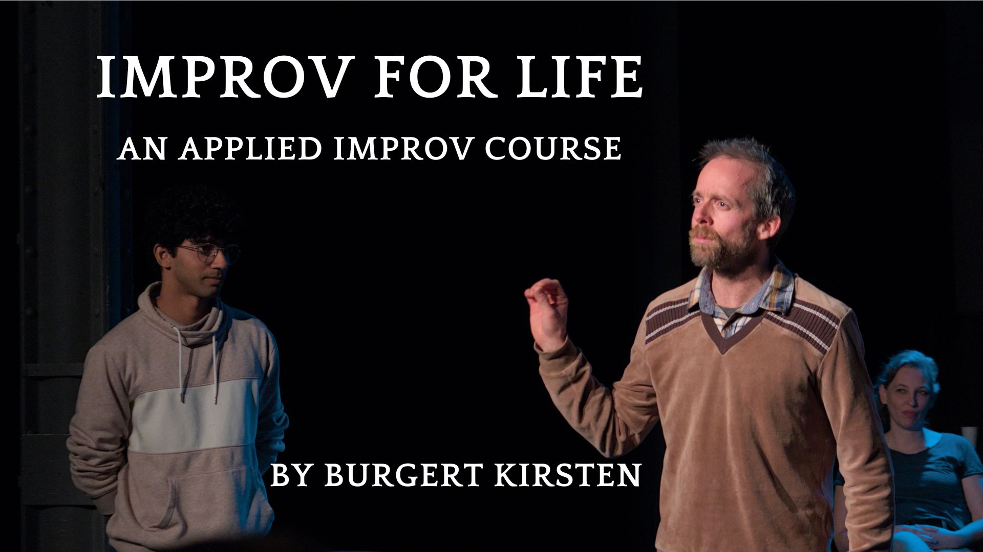 Cover photo for Improv for life Part 1 weekend workshop Ludens & Duplex by Improv Utrecht