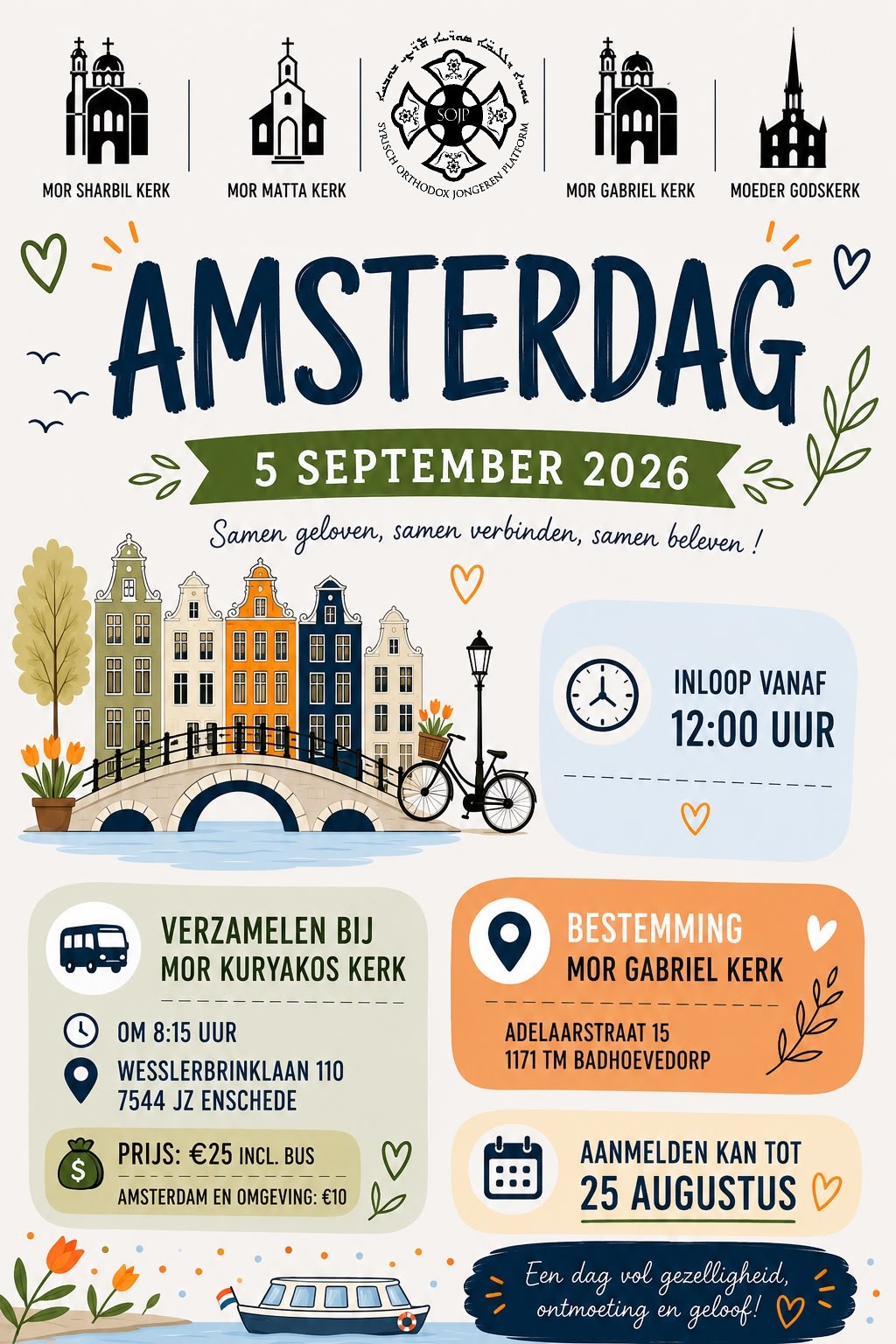Cover photo for Amsterdag 2026 by Stichting Mor Gabriel Kerk