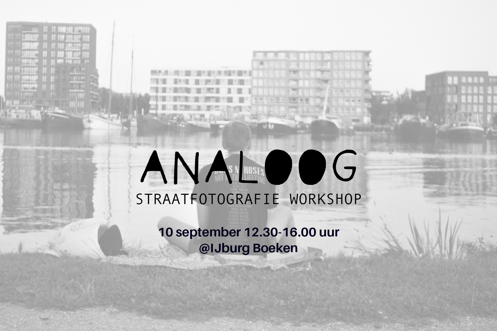 Cover photo for Analoog straatfotografie workshop op IJburg by Jonne Lucia