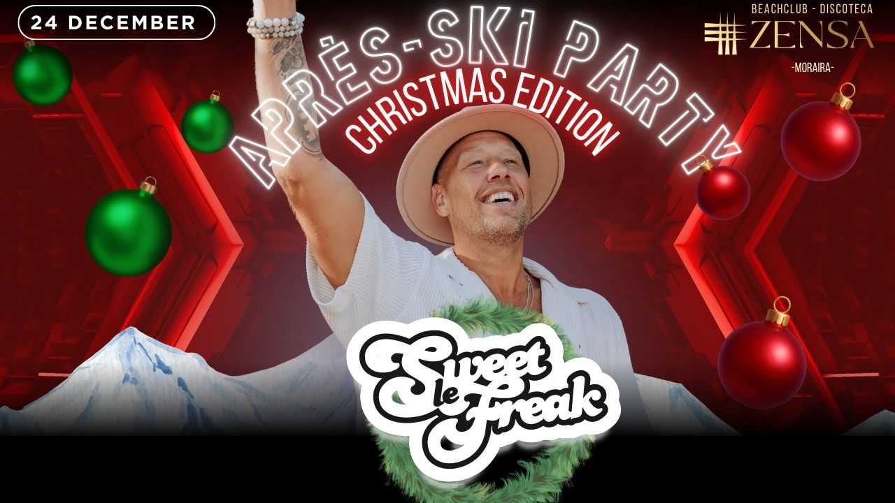 Cover photo for Apres ski Christmas edition by Zensa Moraira discoteca 