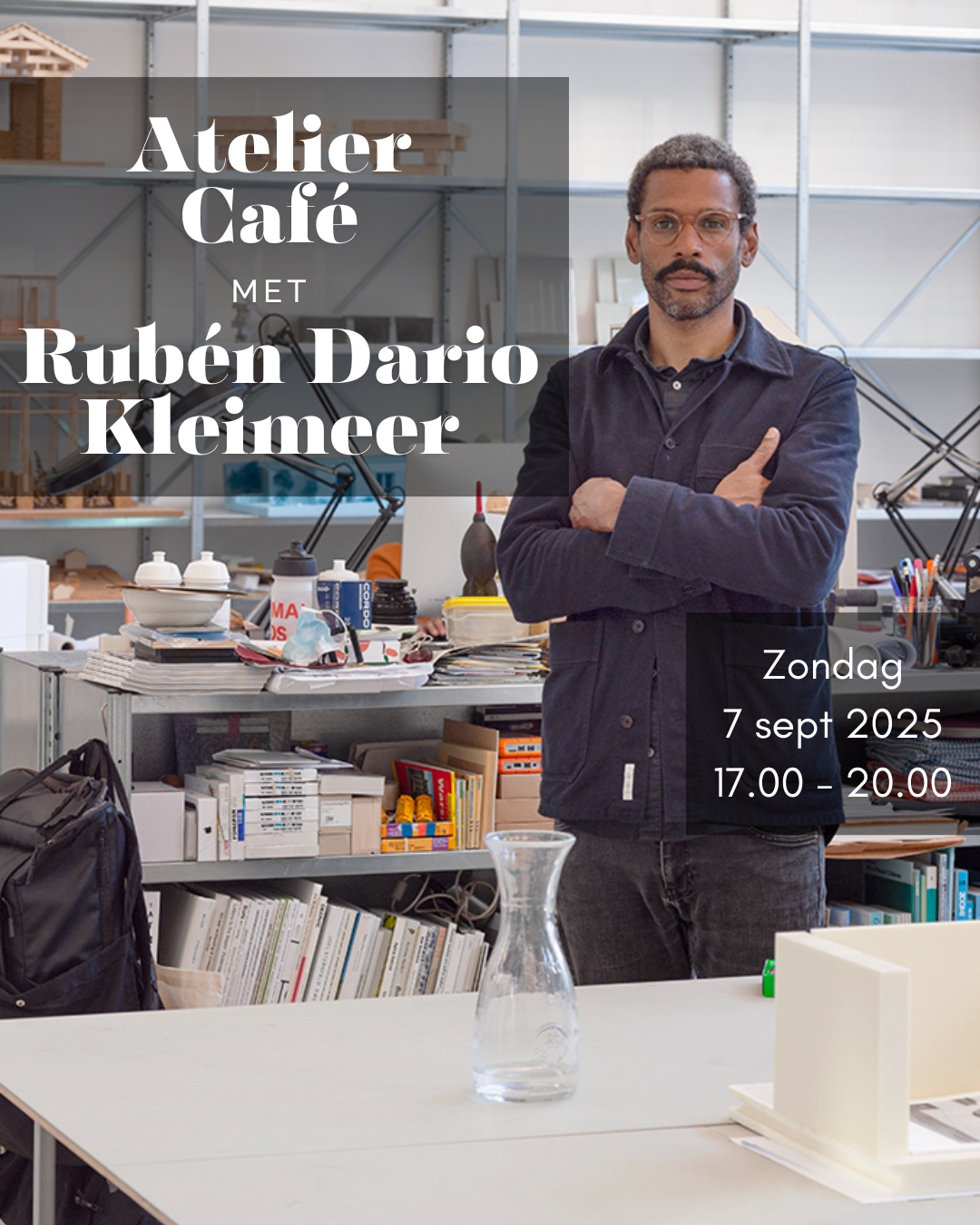Cover photo for Atelier Café Rubén Dario Kleimeer by Kunstambassade-Rotterdam