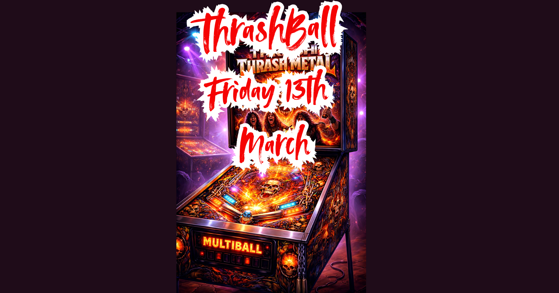 Cover photo for ThrashBall by The Pinball Club