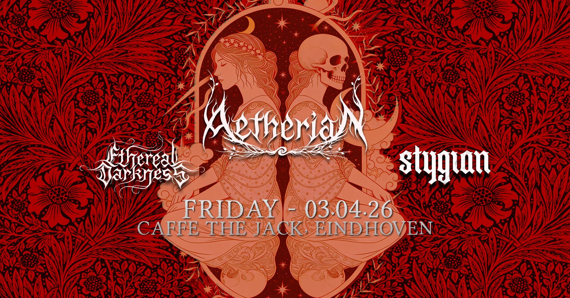 Cover photo for AETHERIAN + Ethereal Darkness + Stygian by Café The Jack