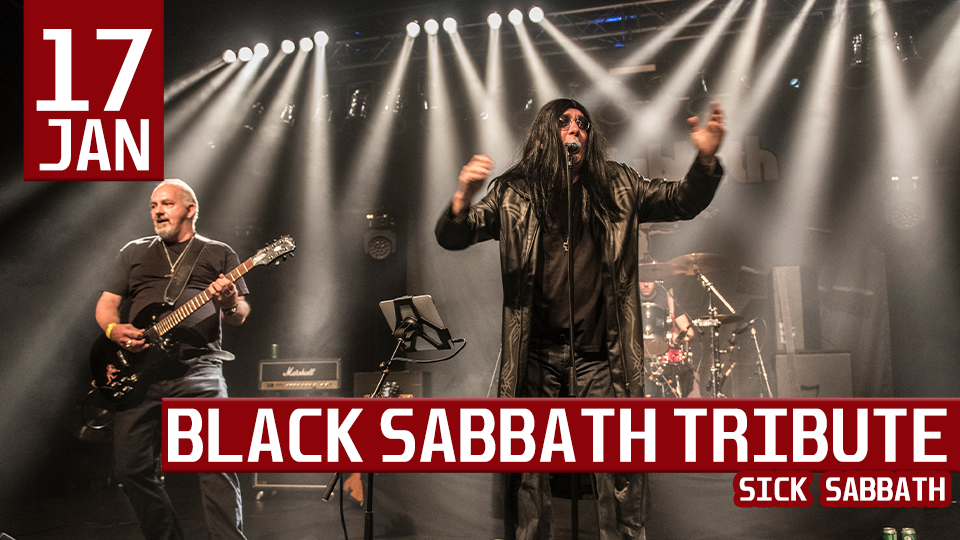 Cover photo for Black Sabbath Tribute by Poppodium MAX