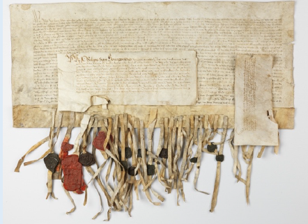 Cover photo for Stichtse Landbrief 650 jaar Rhenen by Stadsmuseum Rhenen