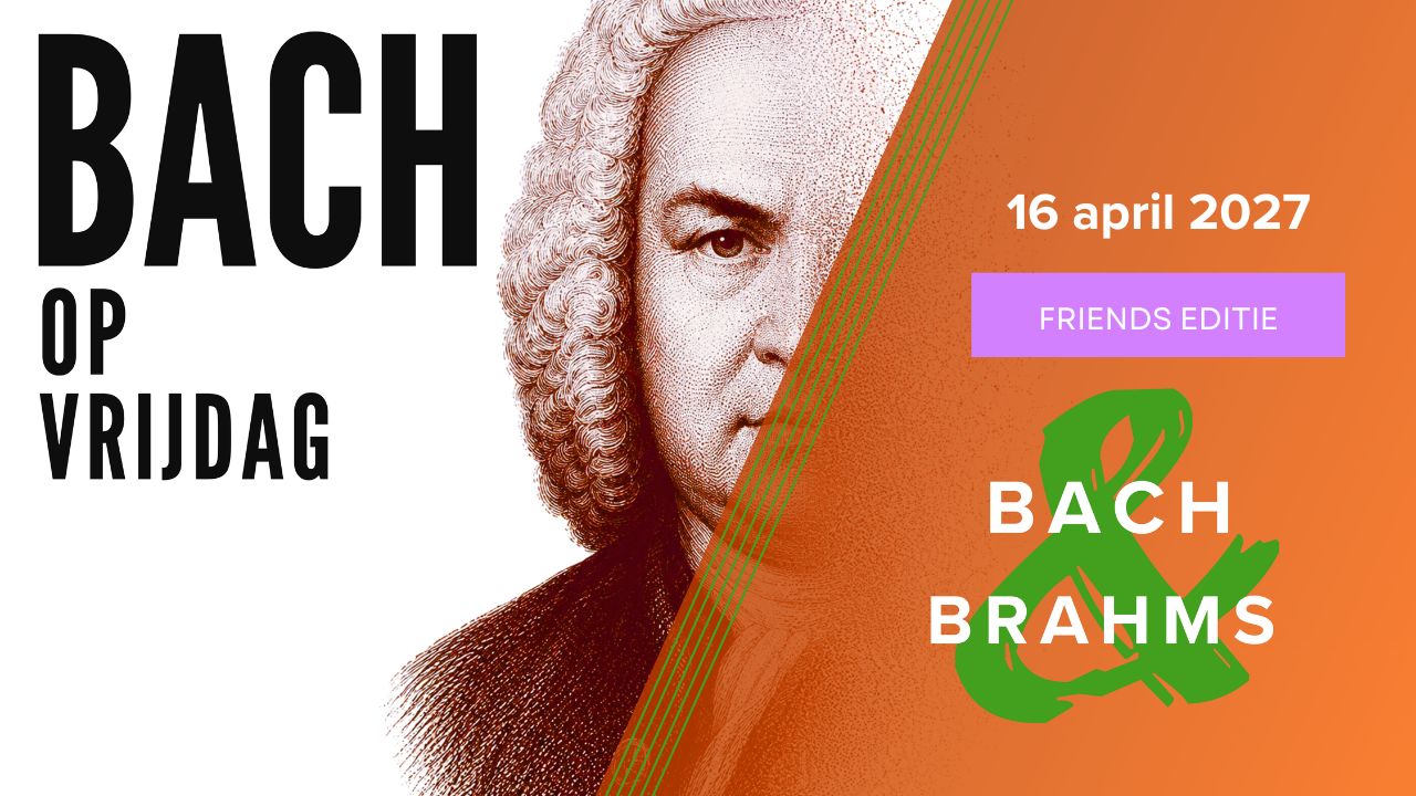 Cover photo for Bach op Vrijdag 16 april 2027 by PA'dam