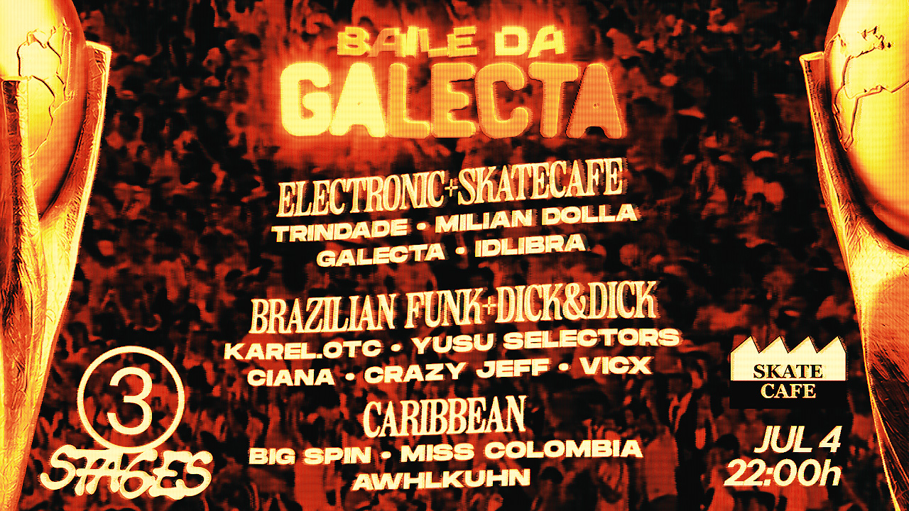 BAILE DA GALECTA W/ AWHLKUHN, BIG SPIN, CIANA, CRAZY JEFF, GALECTA, IDLIBRA, KAREL.OTC, MILIAN DOLLA, MISS COLOMBIA, TRINDADE, VICX & YUSU SELECTORS