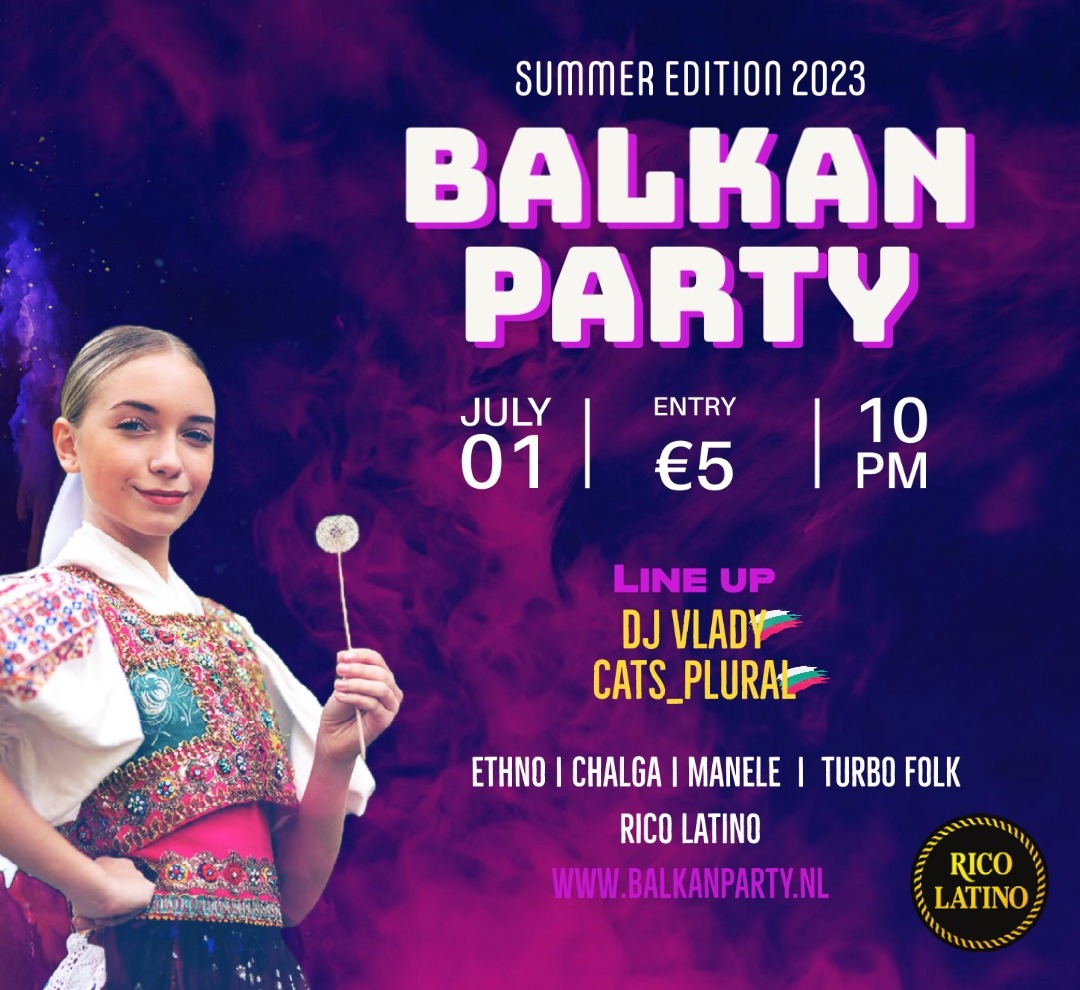 Cover photo for Balkan Party Summer 2023 by Perreo City