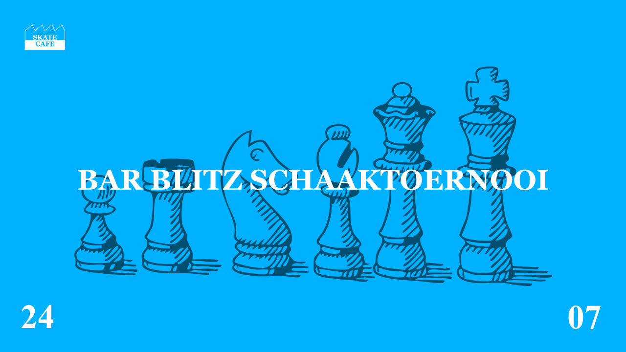 Cover photo for BAR BLITZ SCHAAKTOERNOOI by Skatecafe Karin & Yvonne