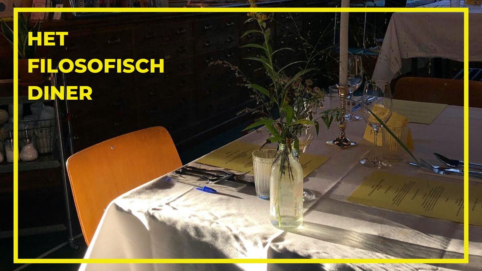 Cover photo for Het Filosofisch Diner: Klimaat en tijd by Vuurwerk