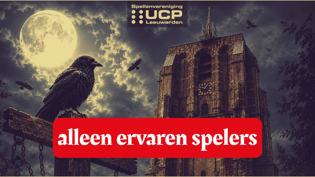 Cover photo for Blood on the Clocktower in de Oldehove (alleen ervaren spelers) by UCP Leeuwarden