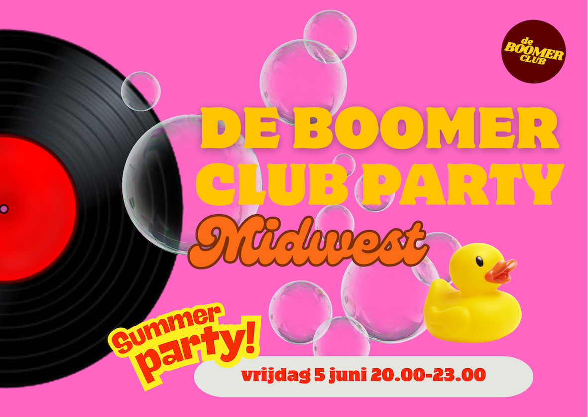 Cover photo for Boomerclub Summer Party Midwest by De Boomerclub