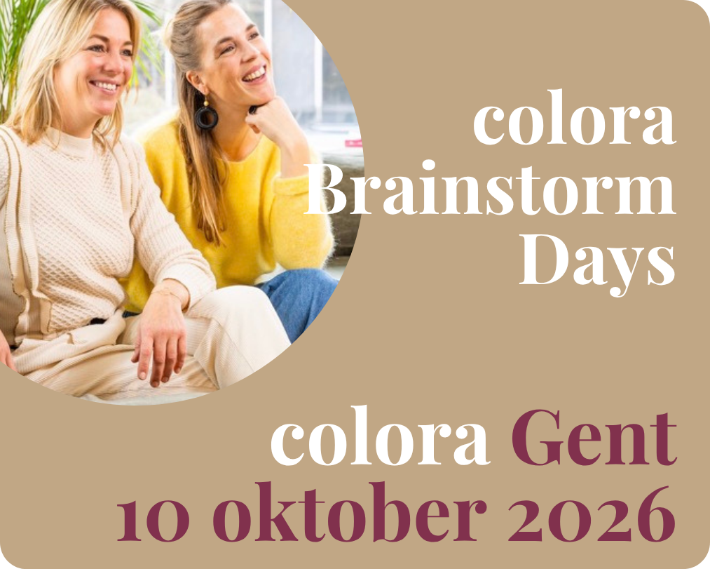 Cover photo for Brainstorm Days @ colora Gent by Minnie&Ozanne