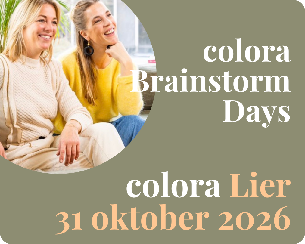 Cover photo for Brainstorm Days @ colora Lier by Minnie&Ozanne
