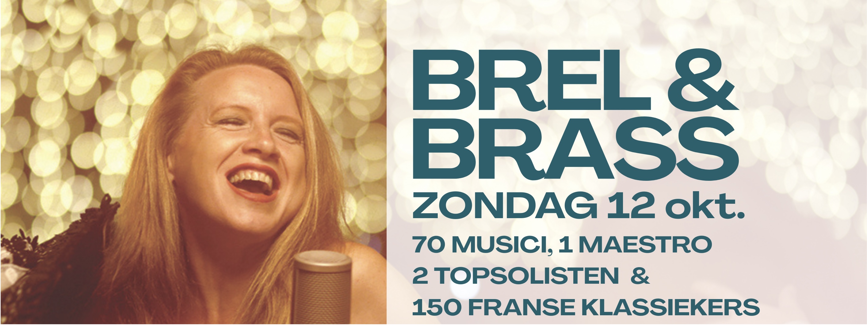 Cover photo for Concert Brel & Brass by Visscher Classique