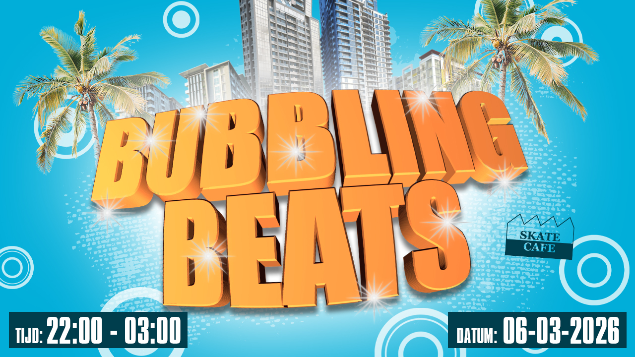 Cover photo for BUBBLING BEATS by Skatecafe Karin & Yvonne