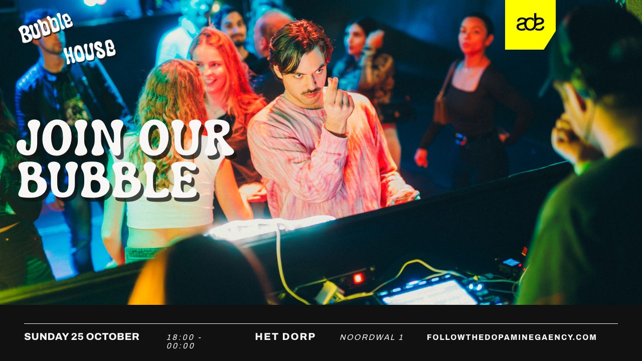 Cover photo for BUBBLE HOUSE x ADE by HET DORP