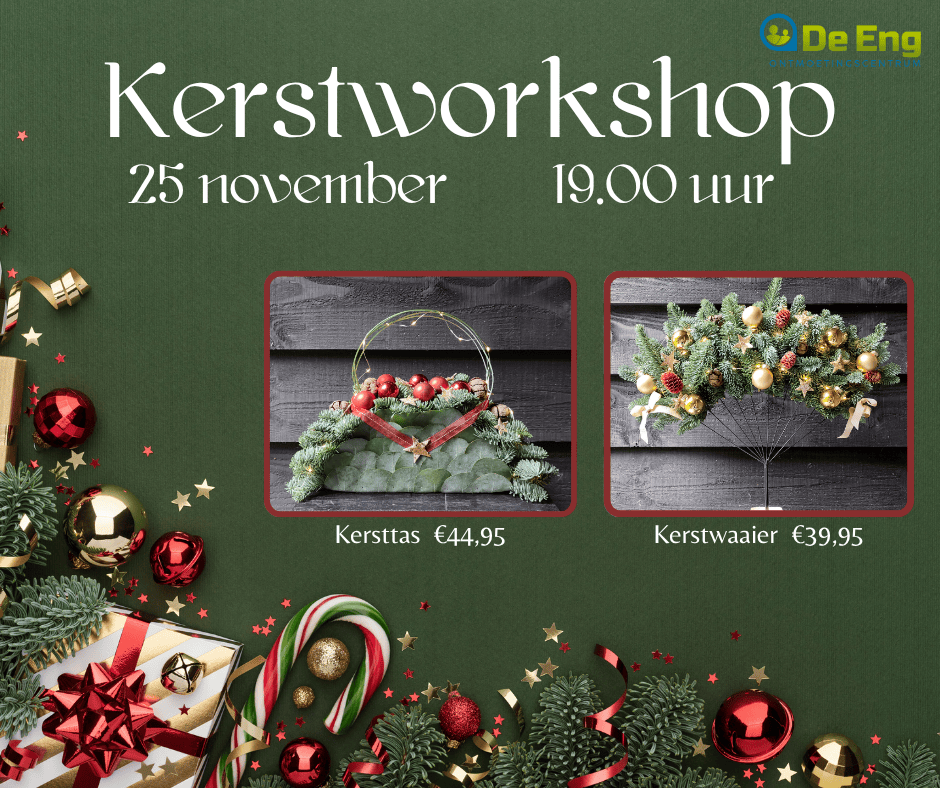 Cover photo for Kerstworkshop by Ontmoetingscentrum De Eng