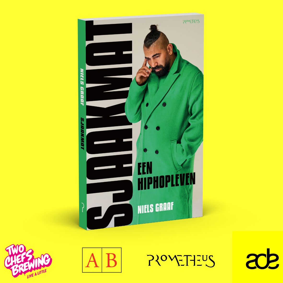 Cover photo for Book launch party Sjaakmat: een hiphopleven by Athenaeum Boekhandel B.V.