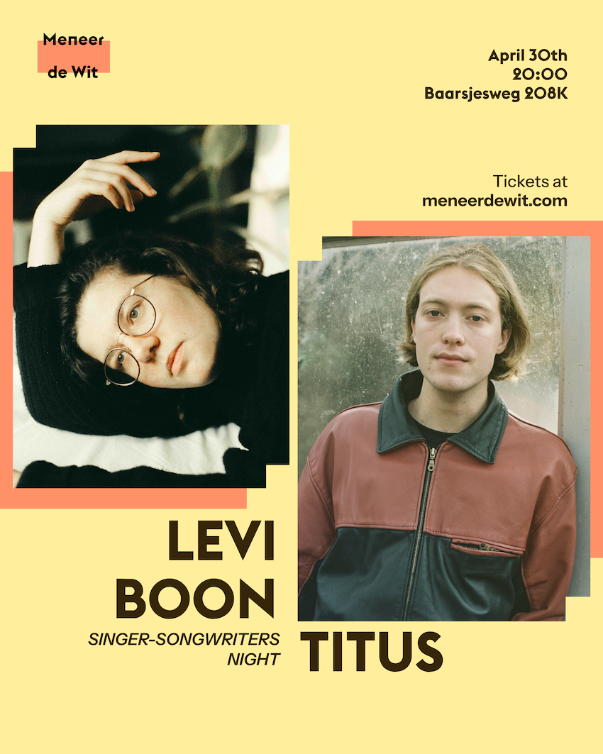 Cover photo for Live at Meneer de Wit | Levi Boon & Titus by Meneer de Wit