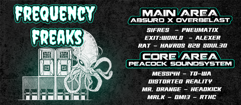 Cover photo for FREQUENCY FREAKS by Frequency Freaks