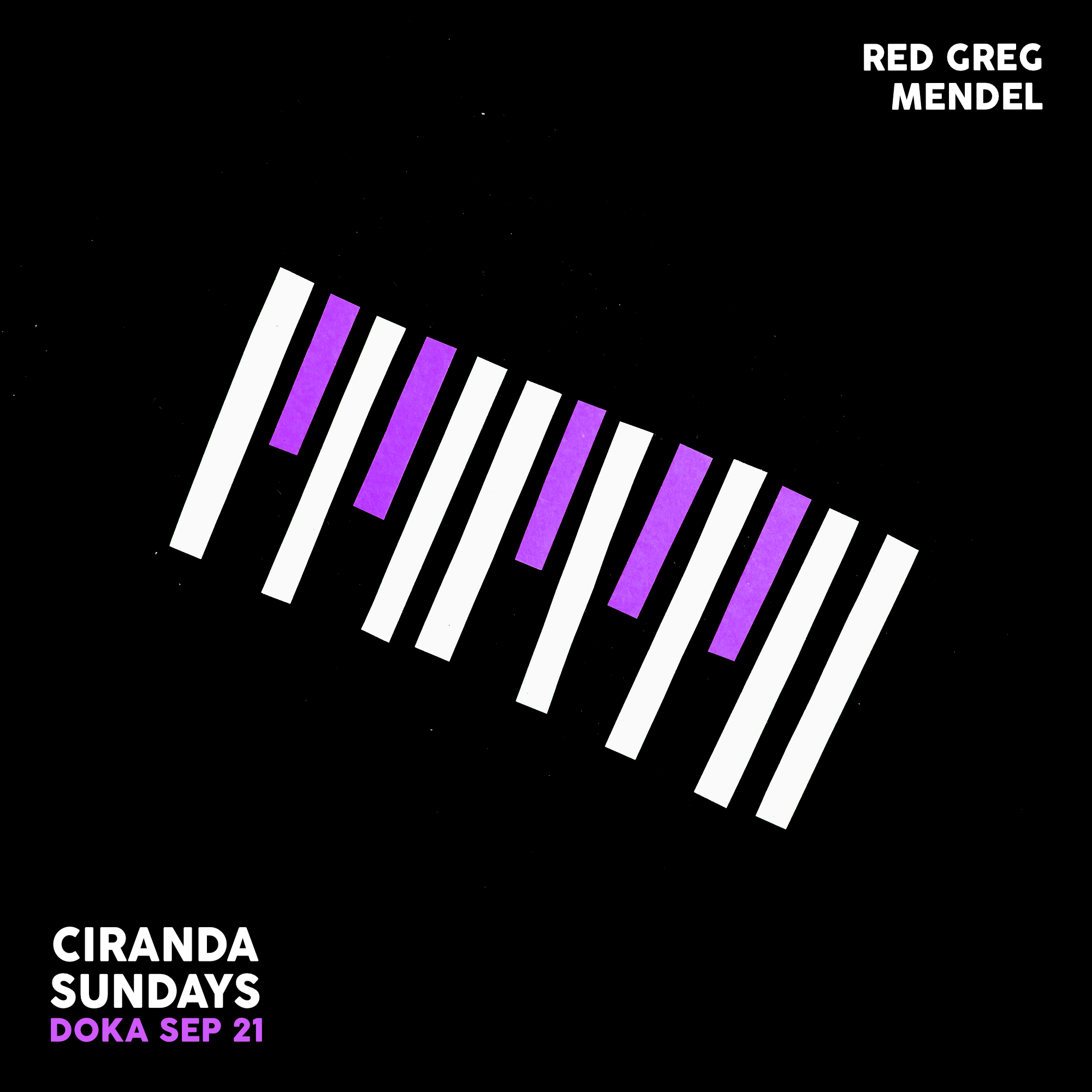 Cover photo for Ciranda Sundays x Doka Studio w/ Mendel | Red Greg by Doka