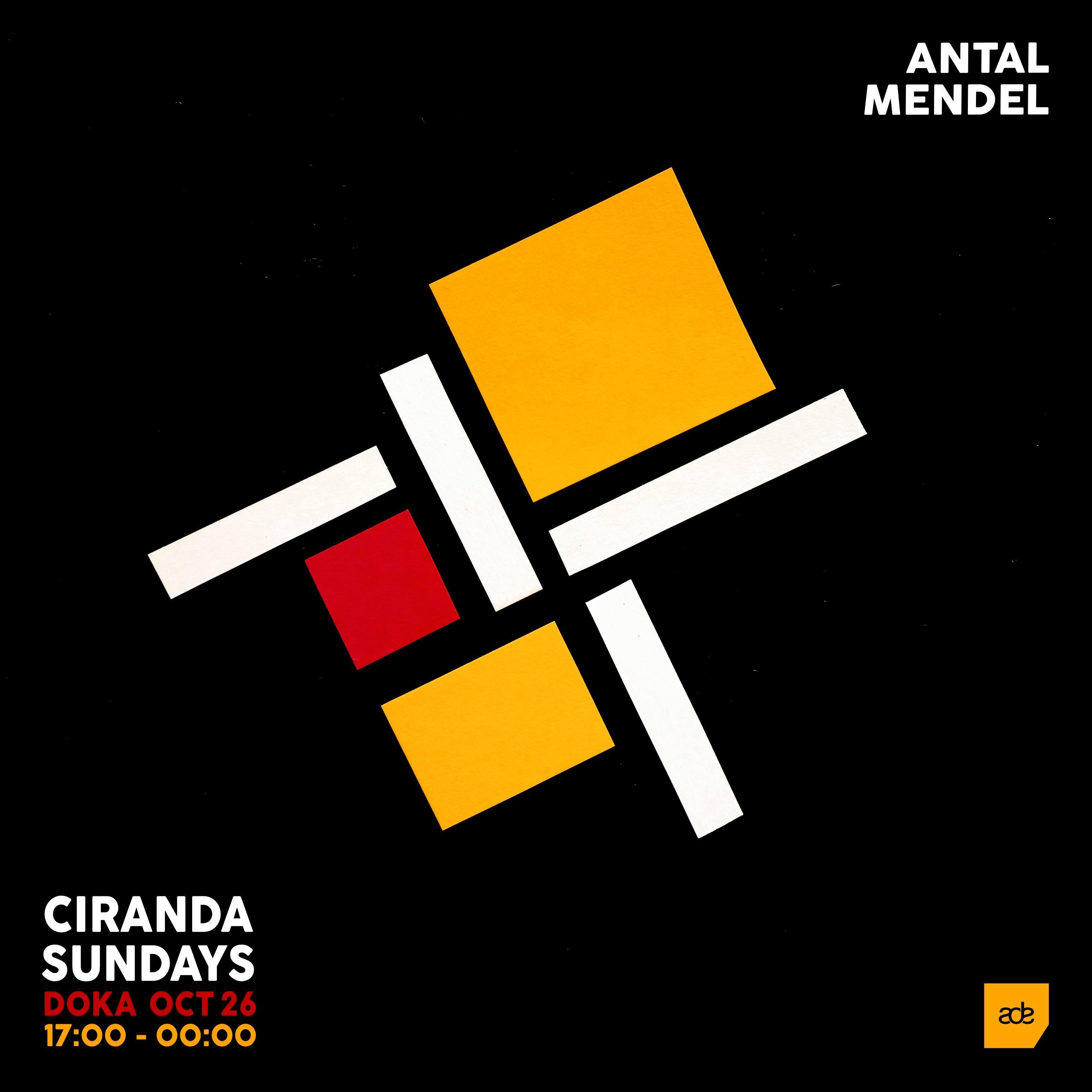 Cover photo for Ciranda Sundays x Doka Studio w/ Antal | Mendel [Sold Out] by Doka