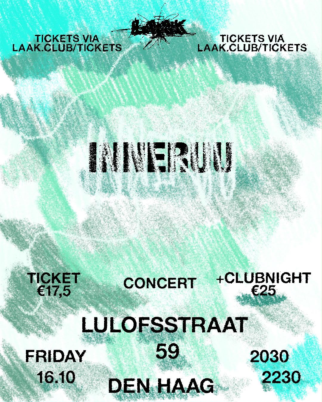 Cover photo for Concert - inneruu by CLUB LAAK
