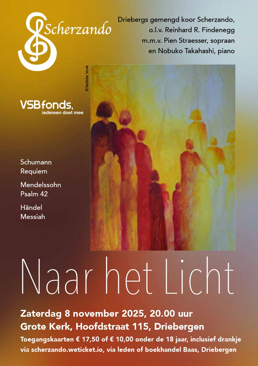 Cover photo for Concert Naar het Licht. by Scherzandokoor