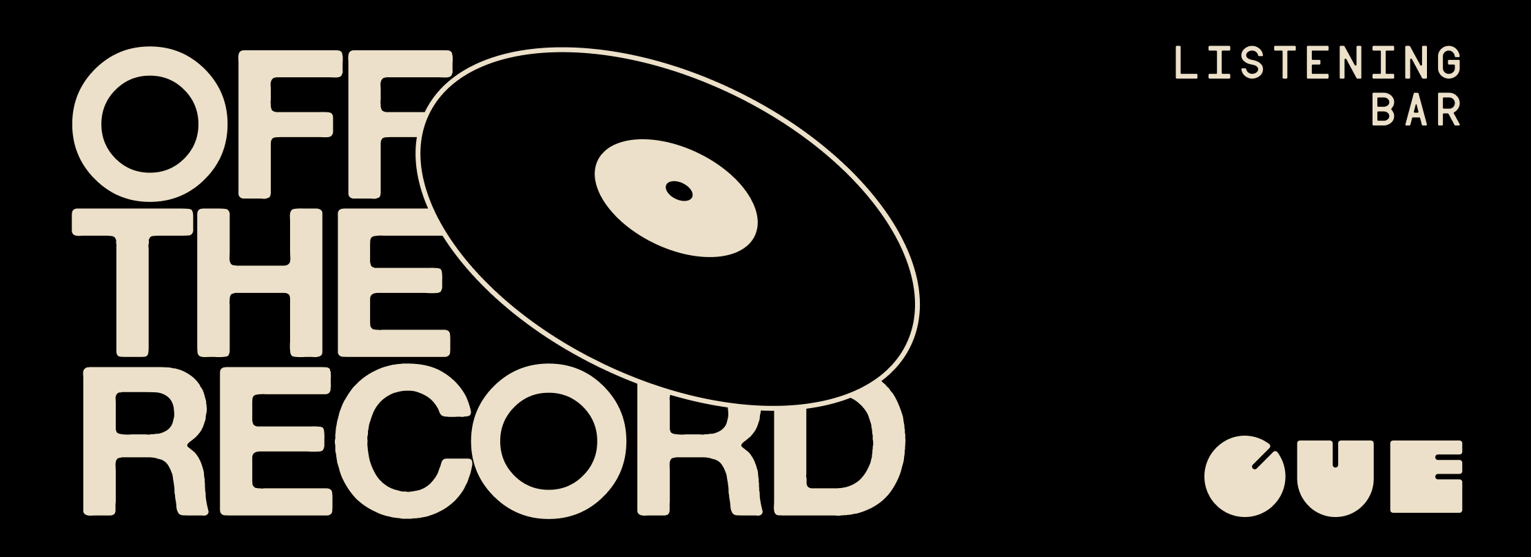 Cover photo for CUE / Off the Record 9/9 by CUEAmsterdam