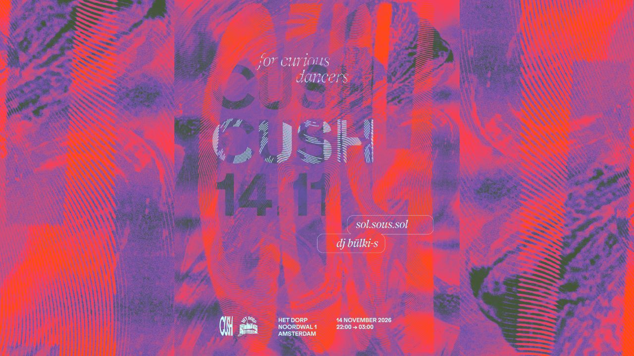 Cover photo for CUSH by HET DORP