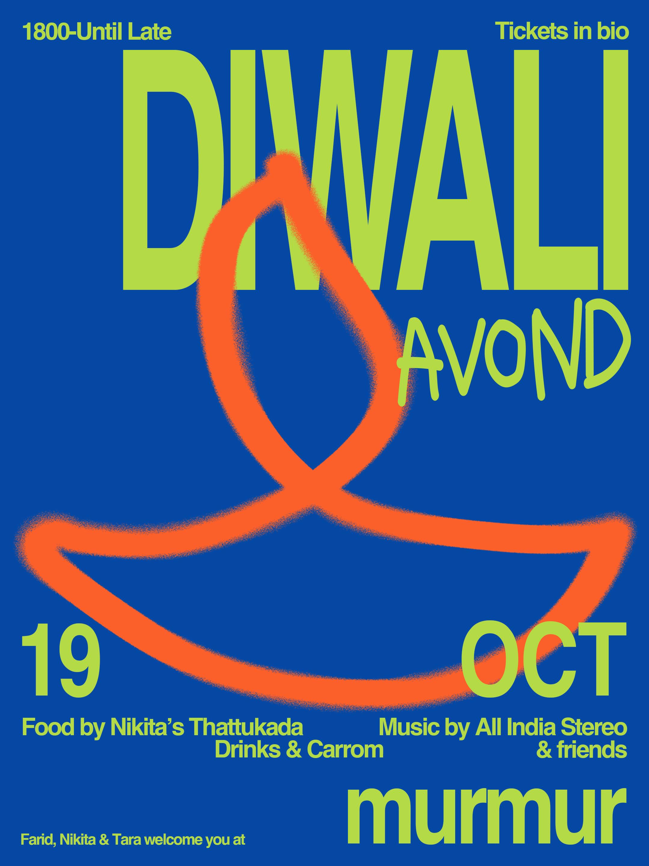 Cover photo for diwali avond - celebration of light by murmur