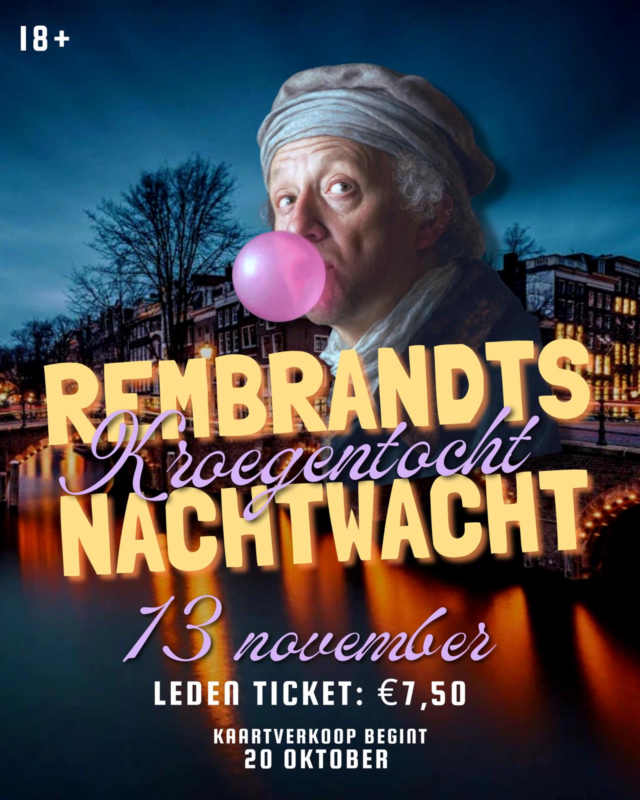 Cover photo for Rembrandts Nachtwacht by Studievereniging Imperia