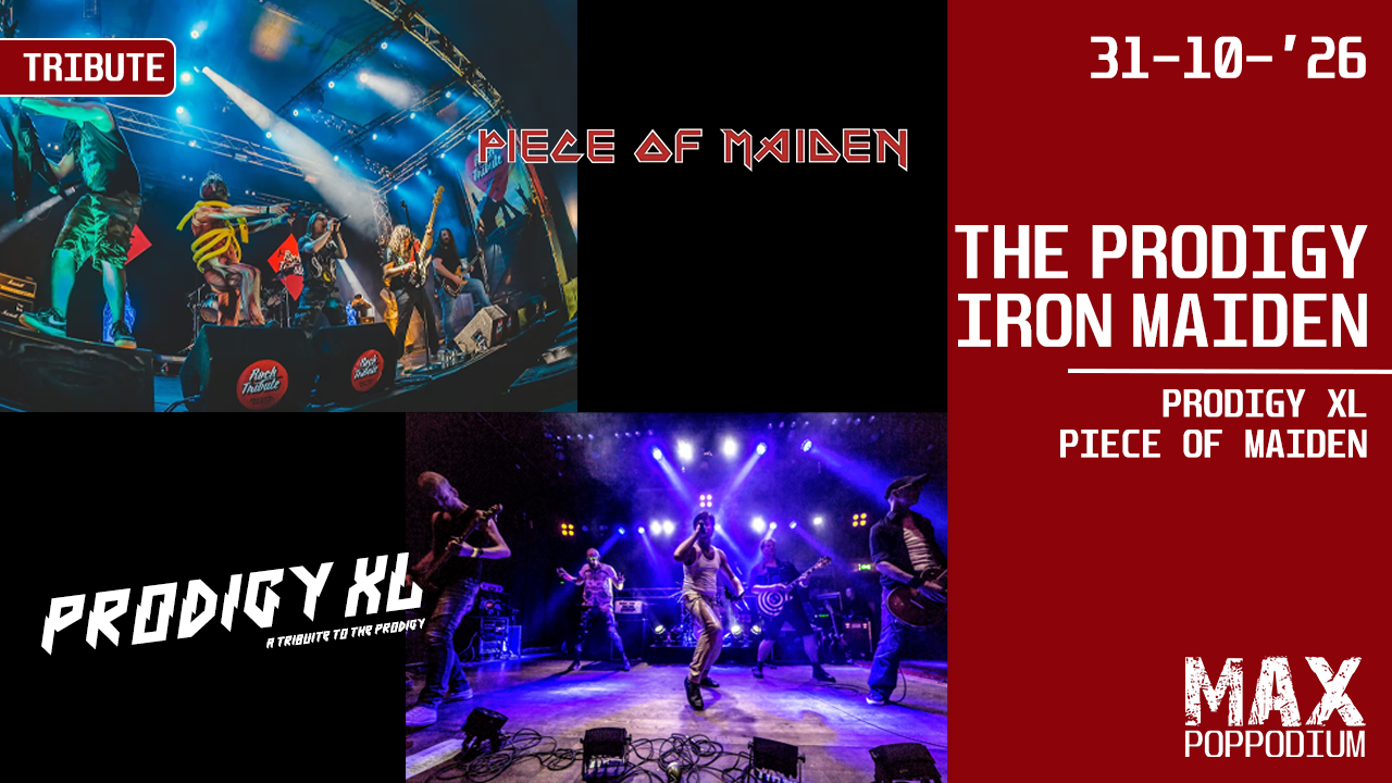 Cover photo for Iron Maiden & The Prodigy Tributes by Poppodium MAX