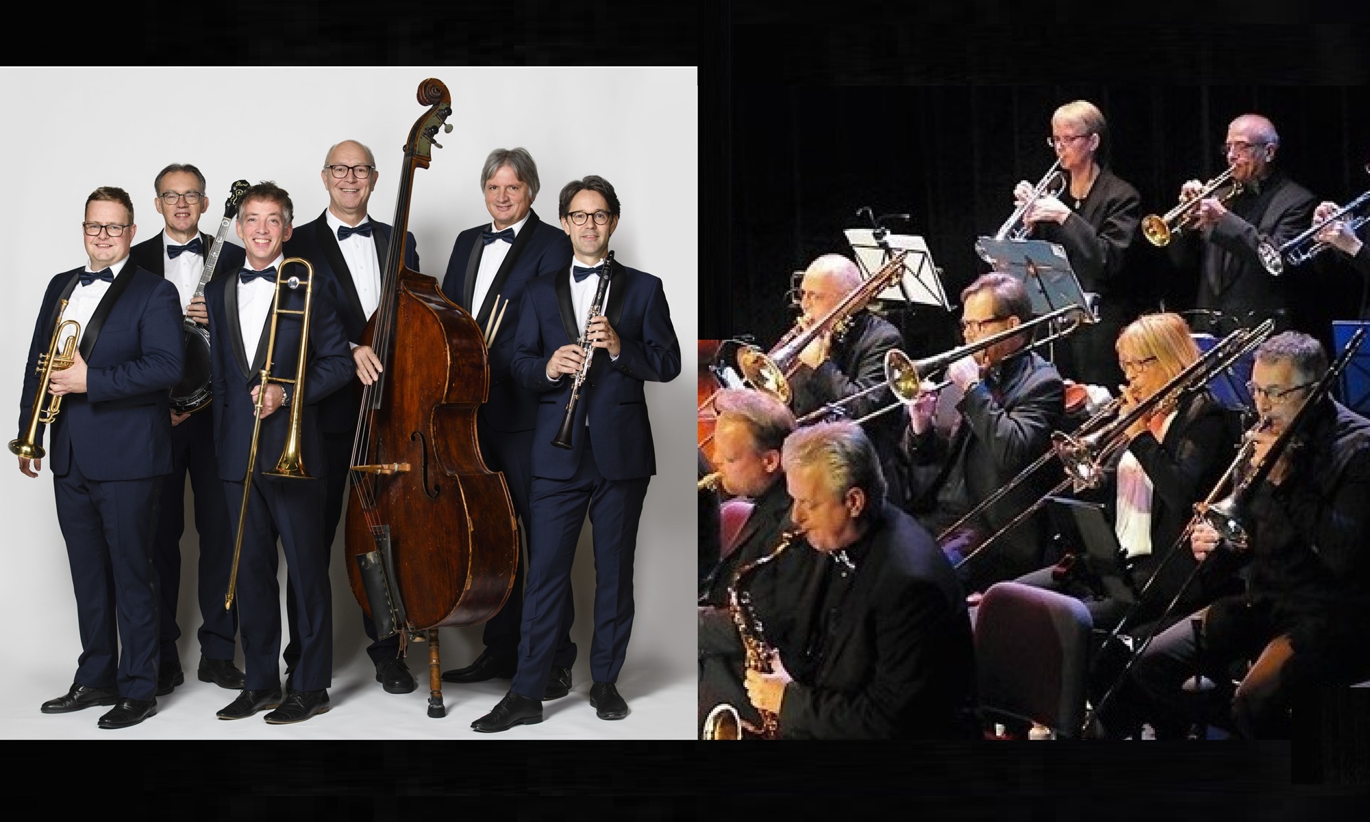 Cover photo for Blue Tone Big Band & Dutch Swing College Band by Cultureel Centrum Bullekerk