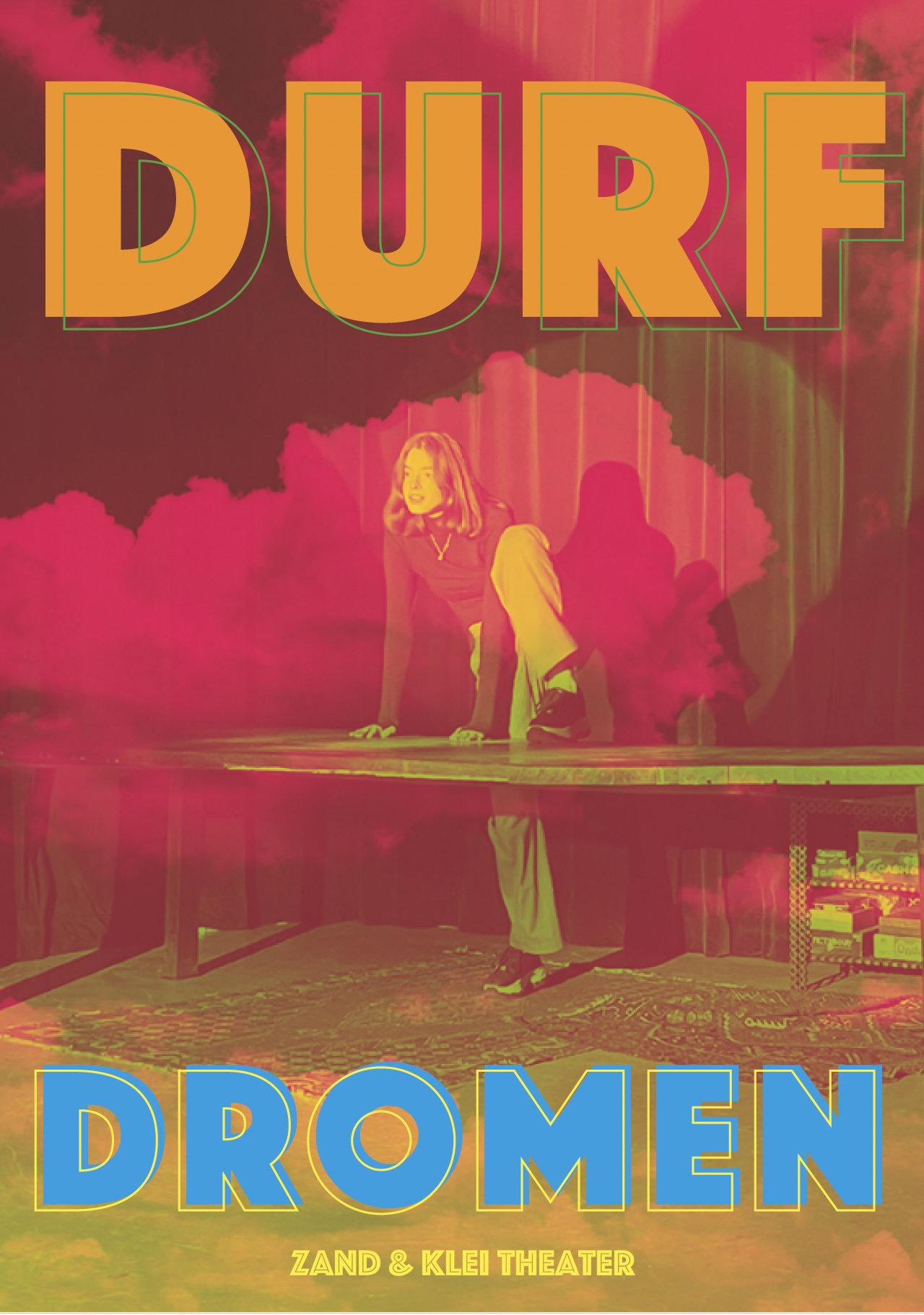 Cover photo for DurfDromen - 12 april 2026 by zand-en-klei-theater